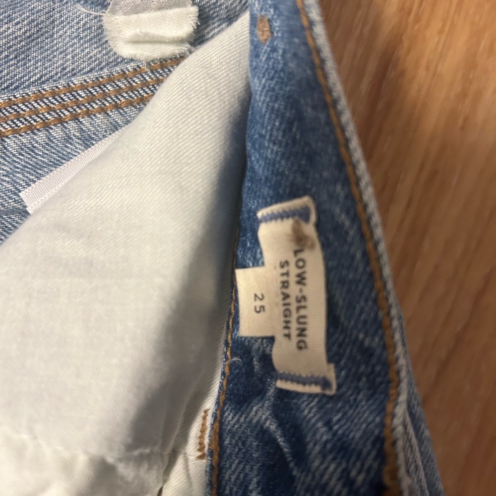 Madewell Classic Blue Denim Jeans